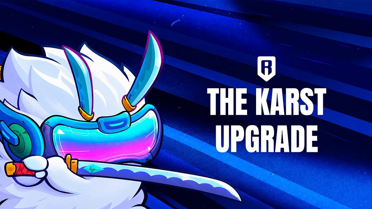 Arte oficial da atualização Karst da rede Ronin